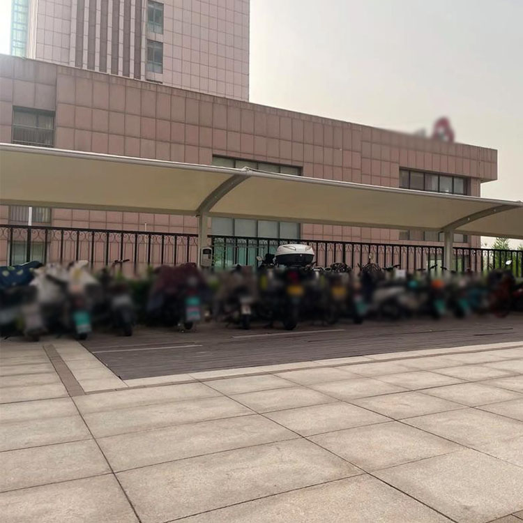 应城市膜结构电动车棚